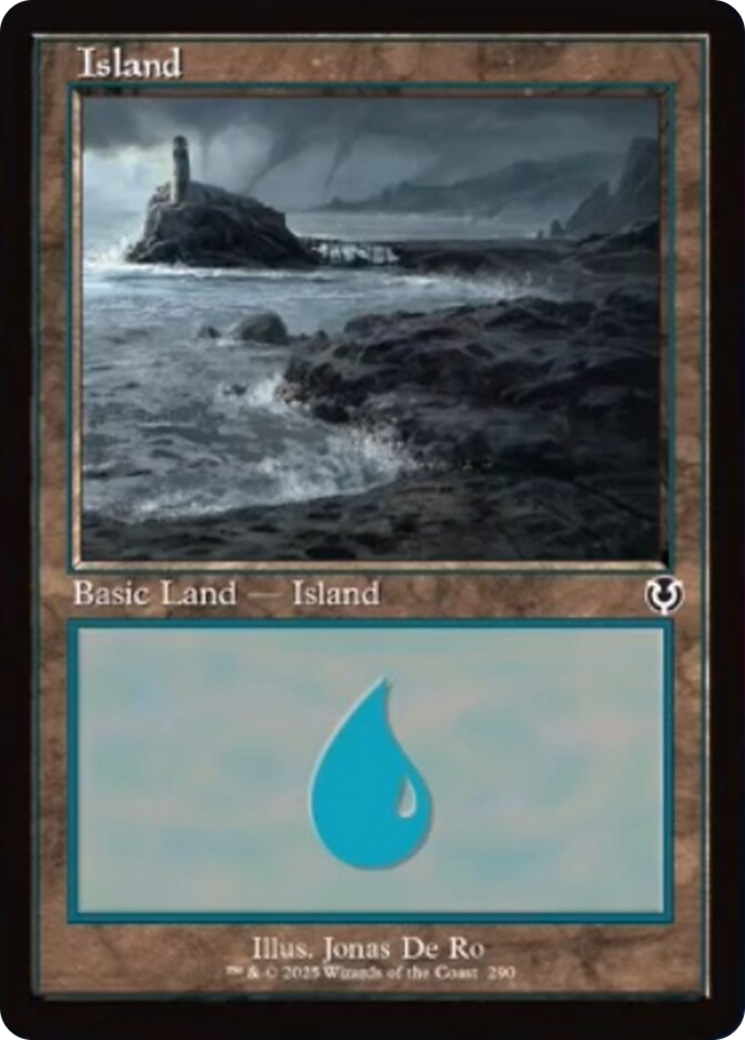 Island (290) (Retro Frame) [Innistrad Remastered] | The Time Vault CA