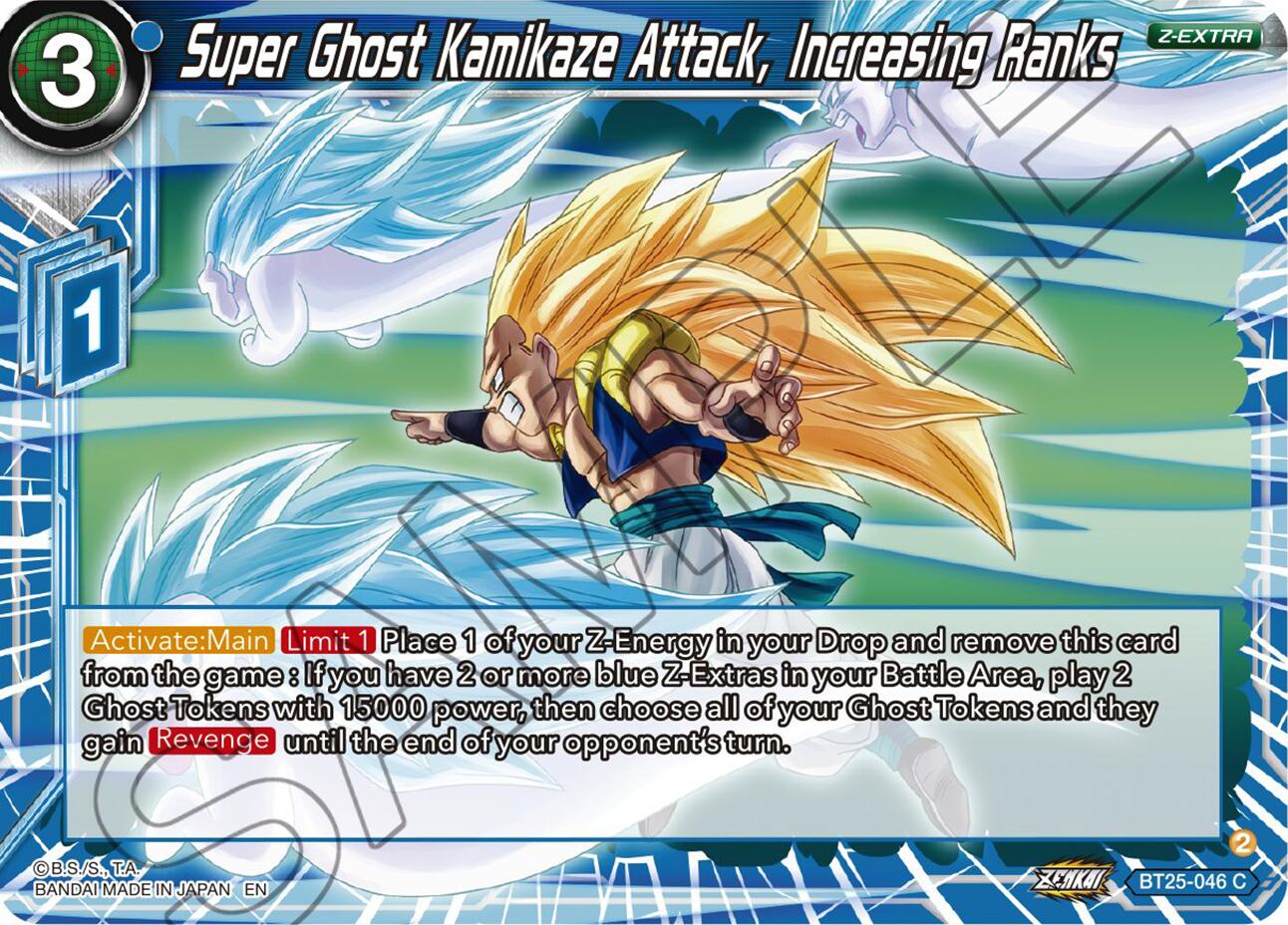 Super Ghost Kamikaze Attack, Increasing Ranks (BT25-046) [Legend of the Dragon Balls] | The Time Vault CA