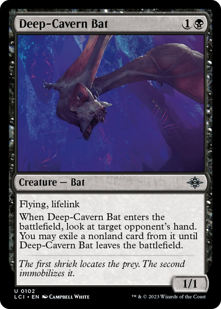 Deep-Cavern Bat [The Lost Caverns of Ixalan] | The Time Vault CA