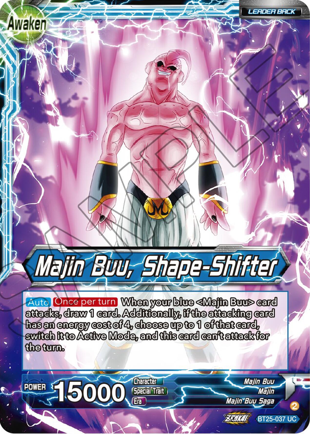 Majin Buu // Majin Buu, Shape-Shifter (BT25-037) [Legend of the Dragon Balls] | The Time Vault CA