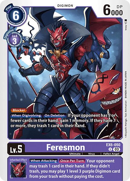 Feresmon [EX6-050] [Infernal Ascension] | The Time Vault CA