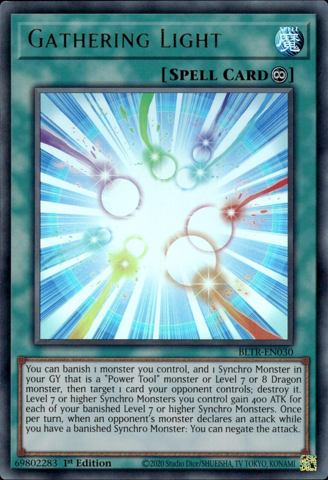 Gathering Light [BLTR-EN030] Ultra Rare | The Time Vault CA