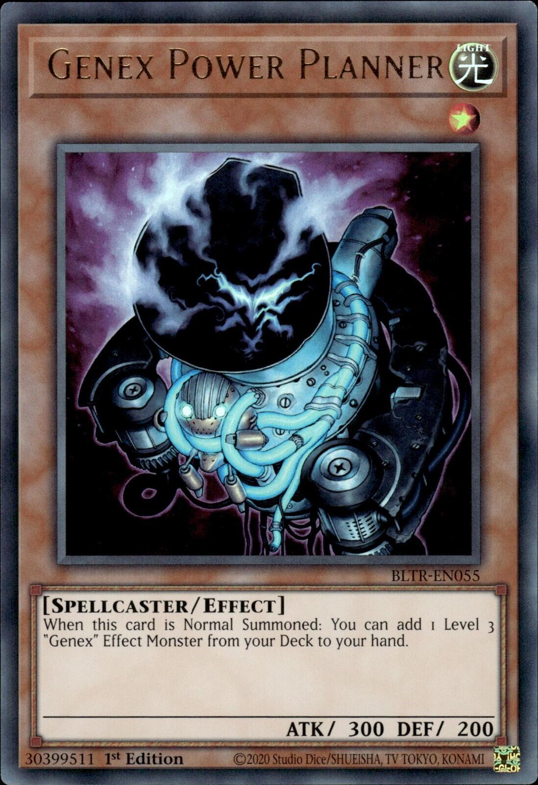 Genex Power Planner [BLTR-EN055] Ultra Rare | The Time Vault CA