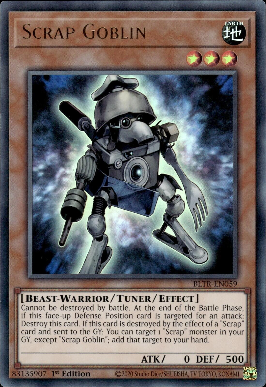 Scrap Goblin [BLTR-EN059] Ultra Rare | The Time Vault CA