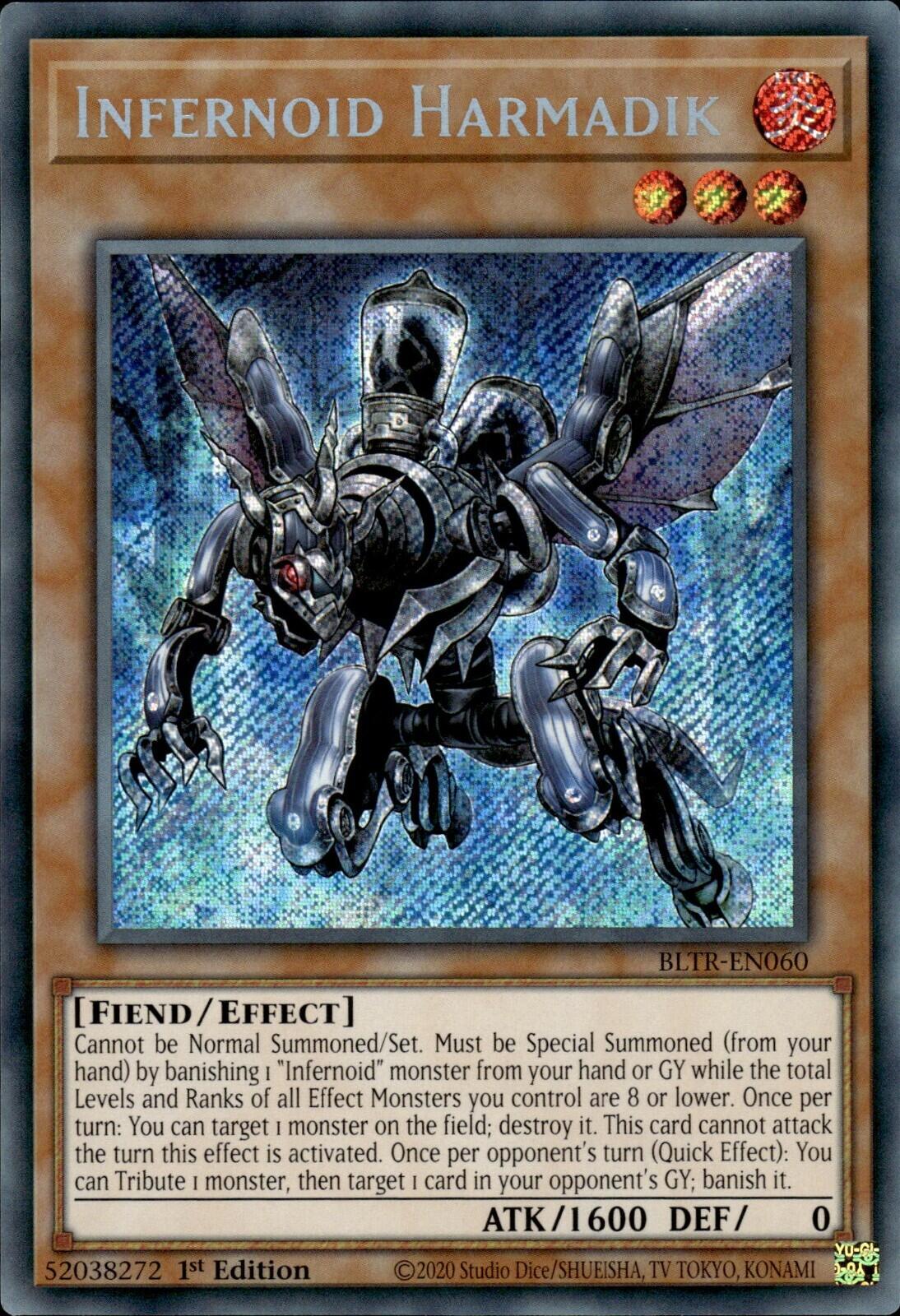 Infernoid Harmadik [BLTR-EN060] Secret Rare | The Time Vault CA