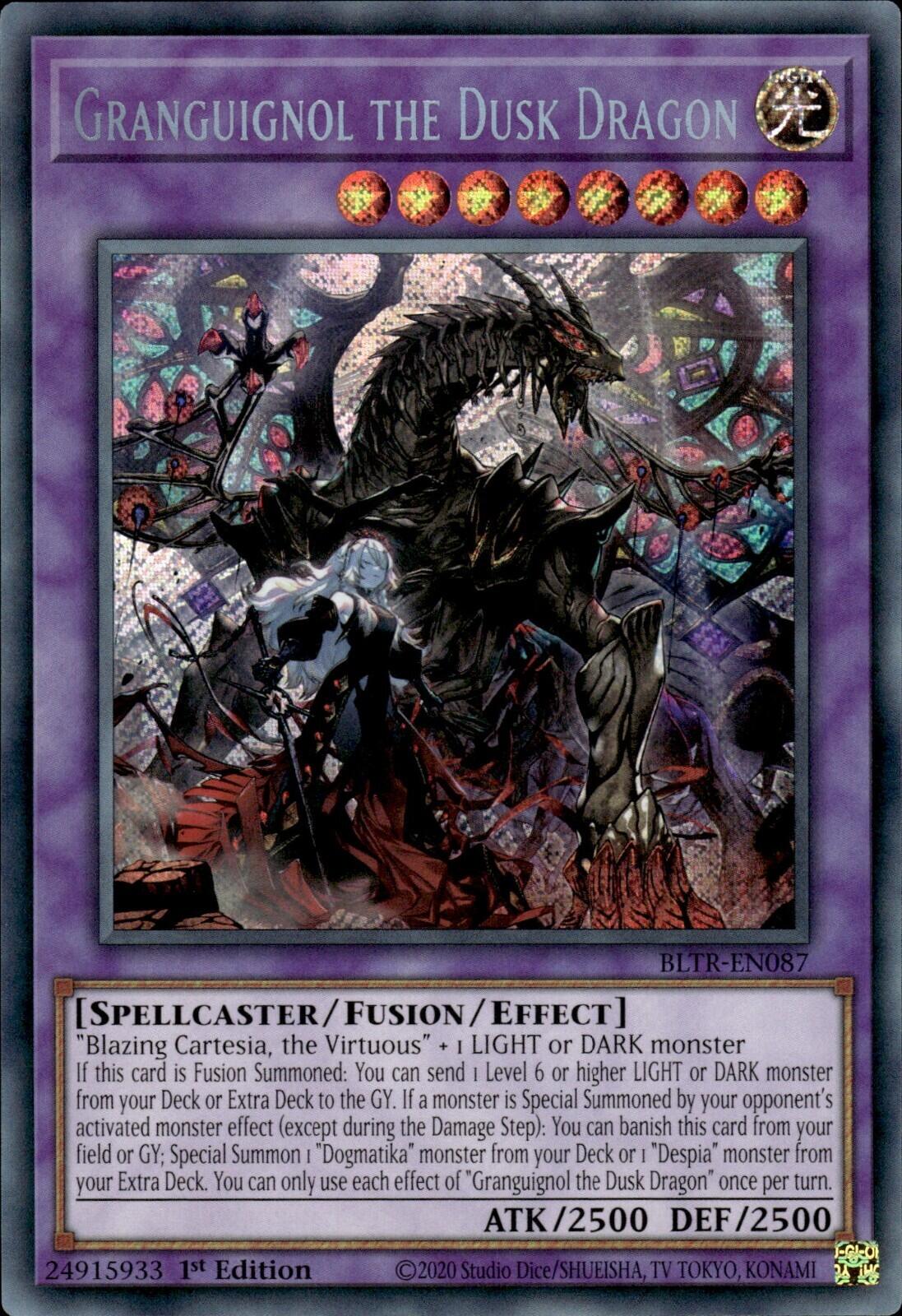 Granguignol the Dusk Dragon [BLTR-EN087] Secret Rare | The Time Vault CA