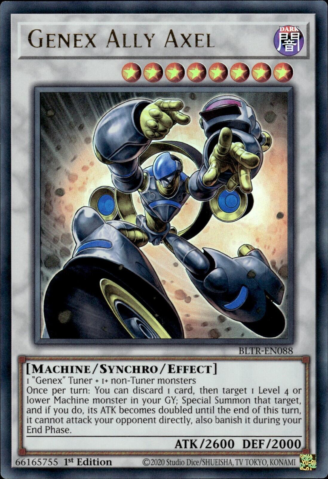 Genex Ally Axel [BLTR-EN088] Ultra Rare | The Time Vault CA