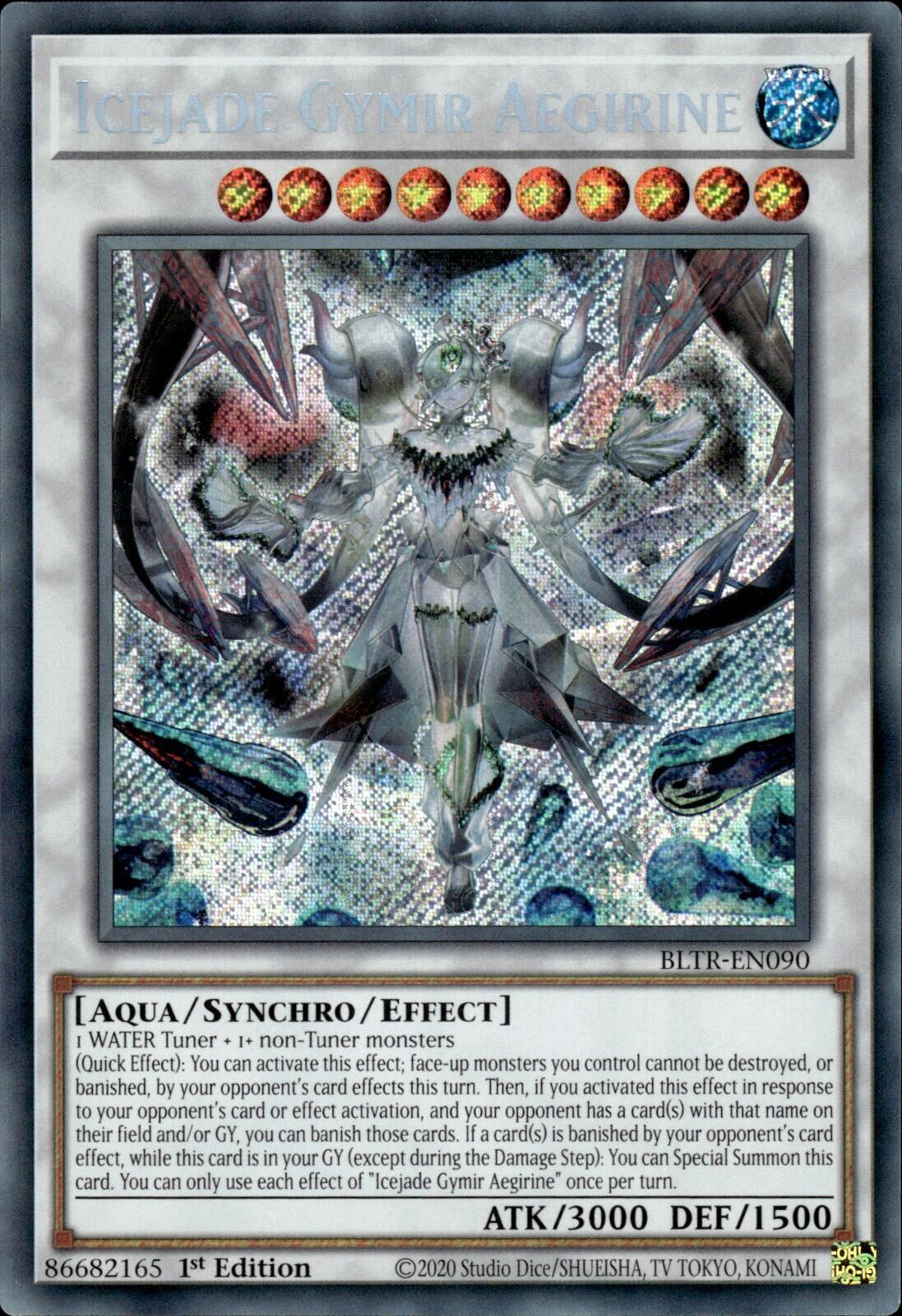 Icejade Gymir Aegirine [BLTR-EN090] Secret Rare | The Time Vault CA