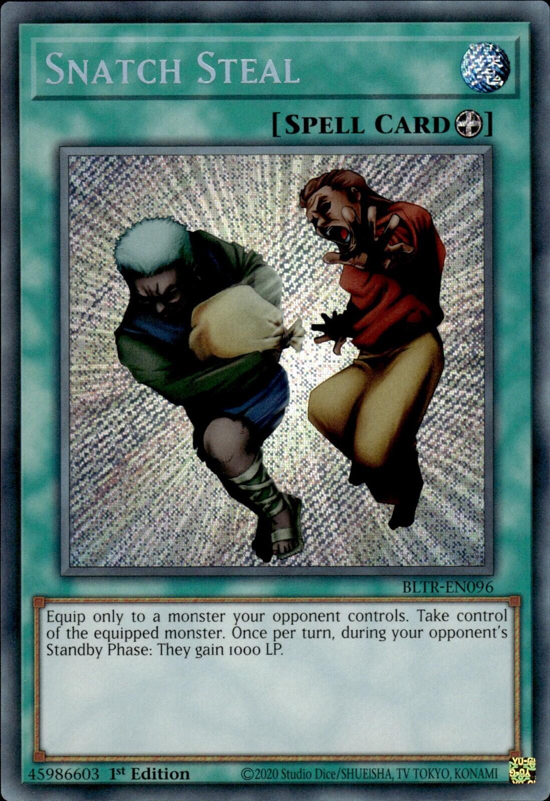 Snatch Steal [BLTR-EN096] Secret Rare | The Time Vault CA