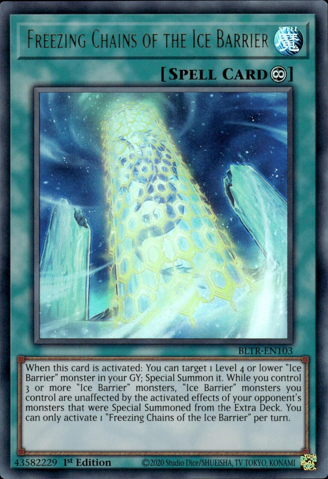 Freezing Chains of the Ice Barrier [BLTR-EN103] Ultra Rare | The Time Vault CA