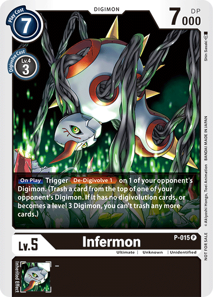 Infermon [P-015] [Promotional Cards] | The Time Vault CA