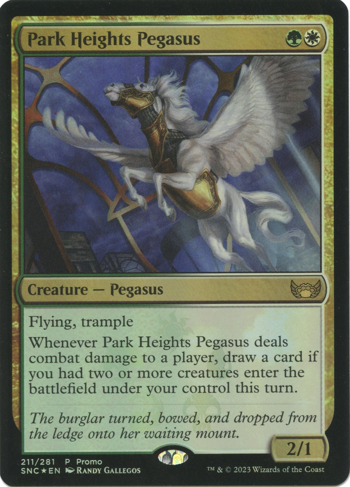 Park Heights Pegasus [Media Promos] | The Time Vault CA
