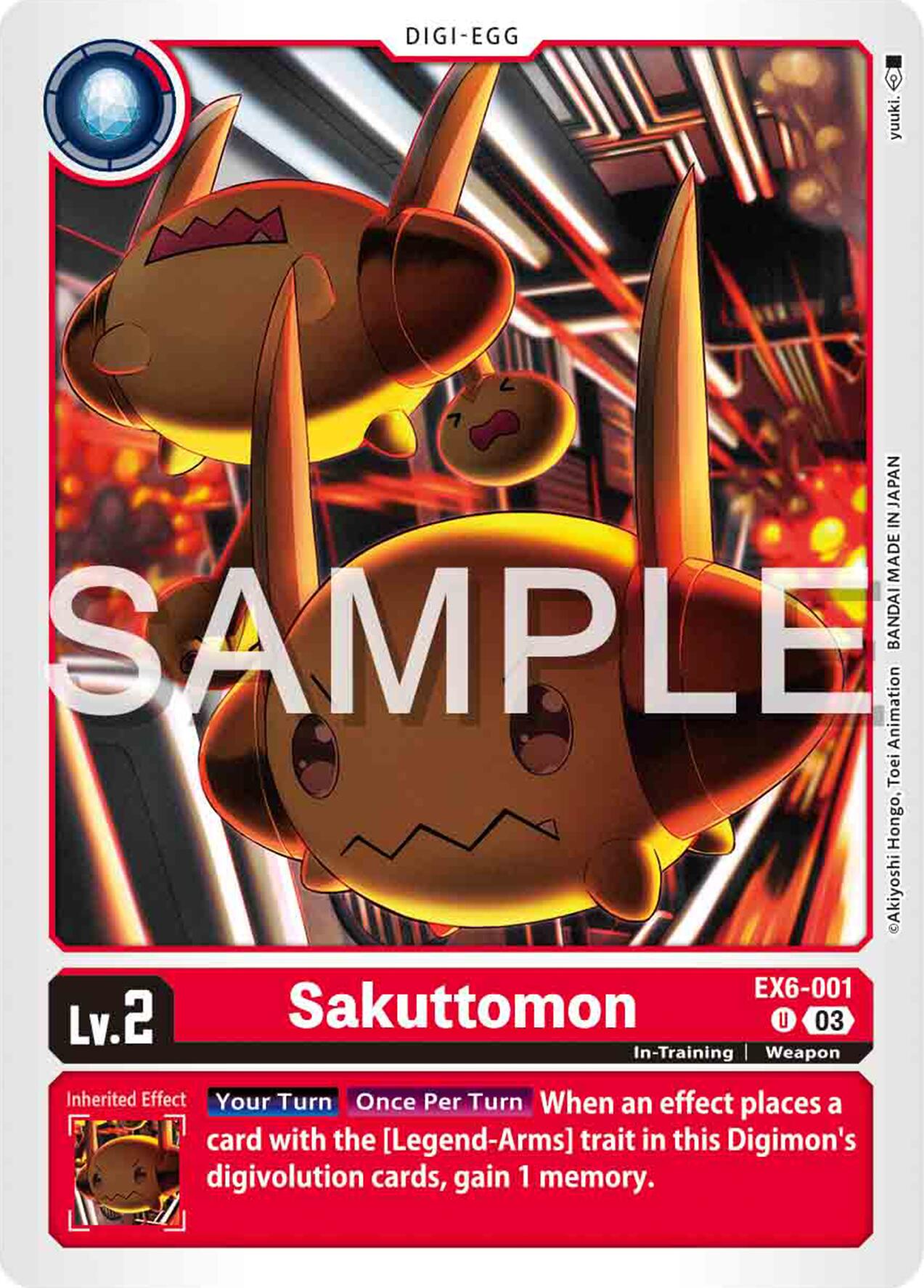 Sakuttomon [EX6-001] [Infernal Ascension] | The Time Vault CA