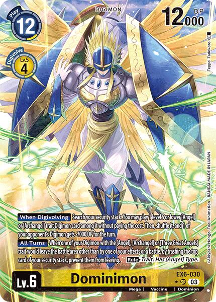 Dominimon [EX6-030] (Alternate Art) [Infernal Ascension] | The Time Vault CA