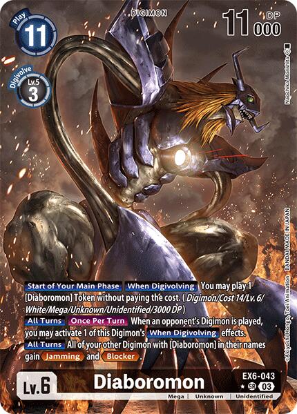 Diaboromon [EX6-043] (Alternate Art) [Infernal Ascension] | The Time Vault CA