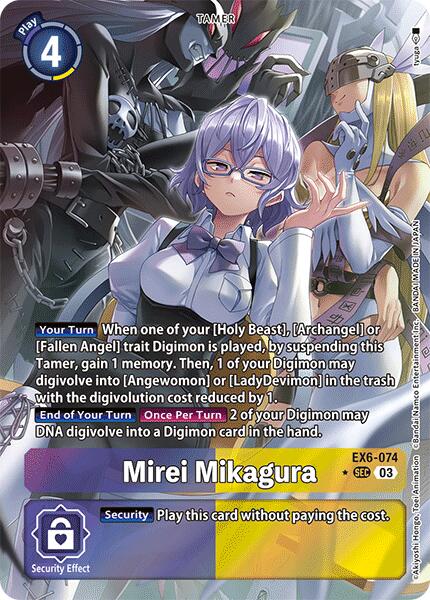 Mirei Mikagura [EX6-074] (Alternate Art) [Infernal Ascension] | The Time Vault CA