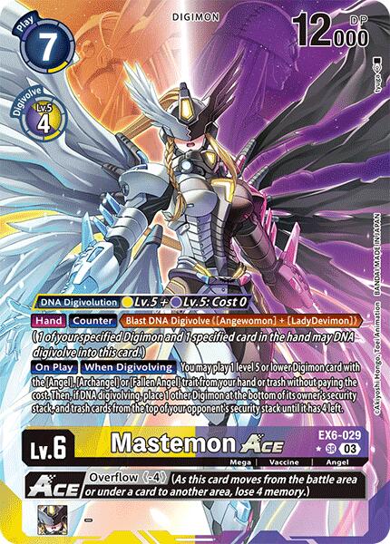 Mastemon ACE [EX6-029] (Alternate Art) [Infernal Ascension] | The Time Vault CA