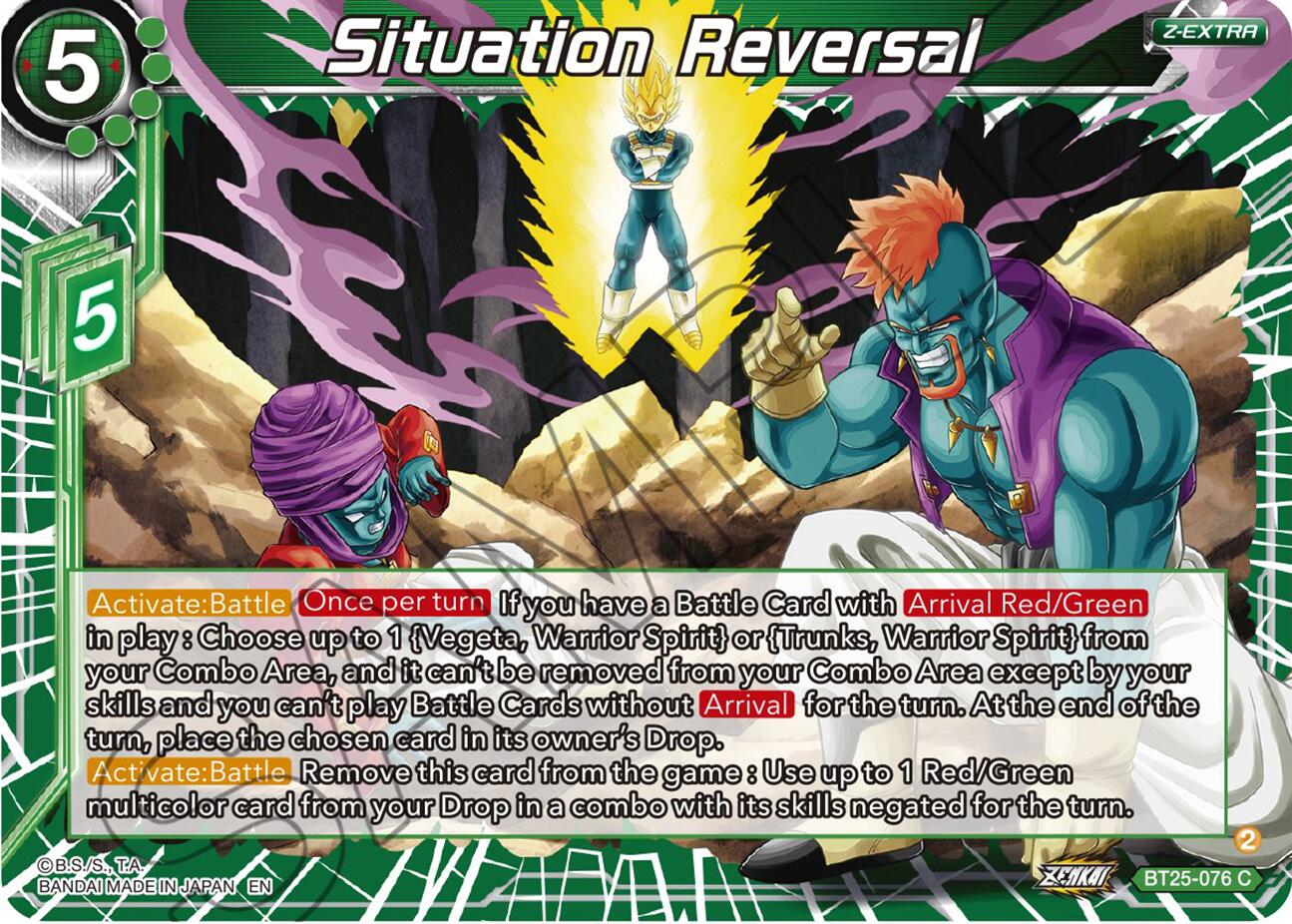 Situation Reversal (BT25-076) [Legend of the Dragon Balls] | The Time Vault CA