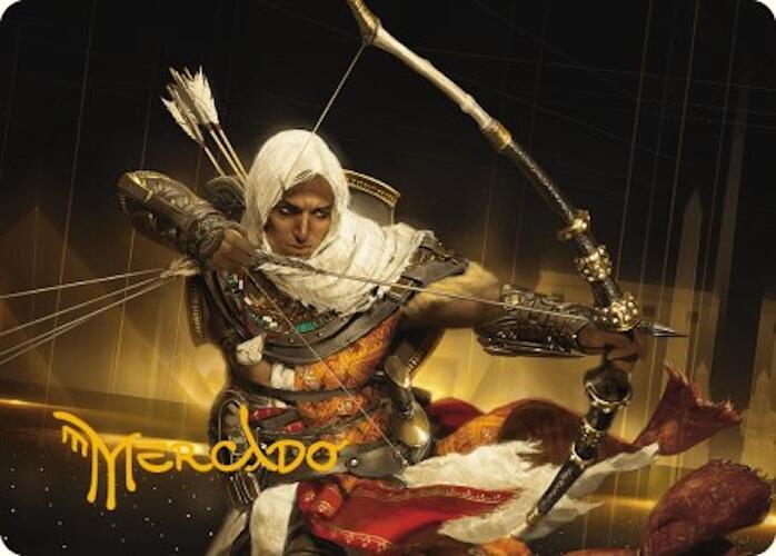 Bayek of Siwa Art Card (Gold-Stamped Signature) [Assassin's Creed Art Series] | The Time Vault CA