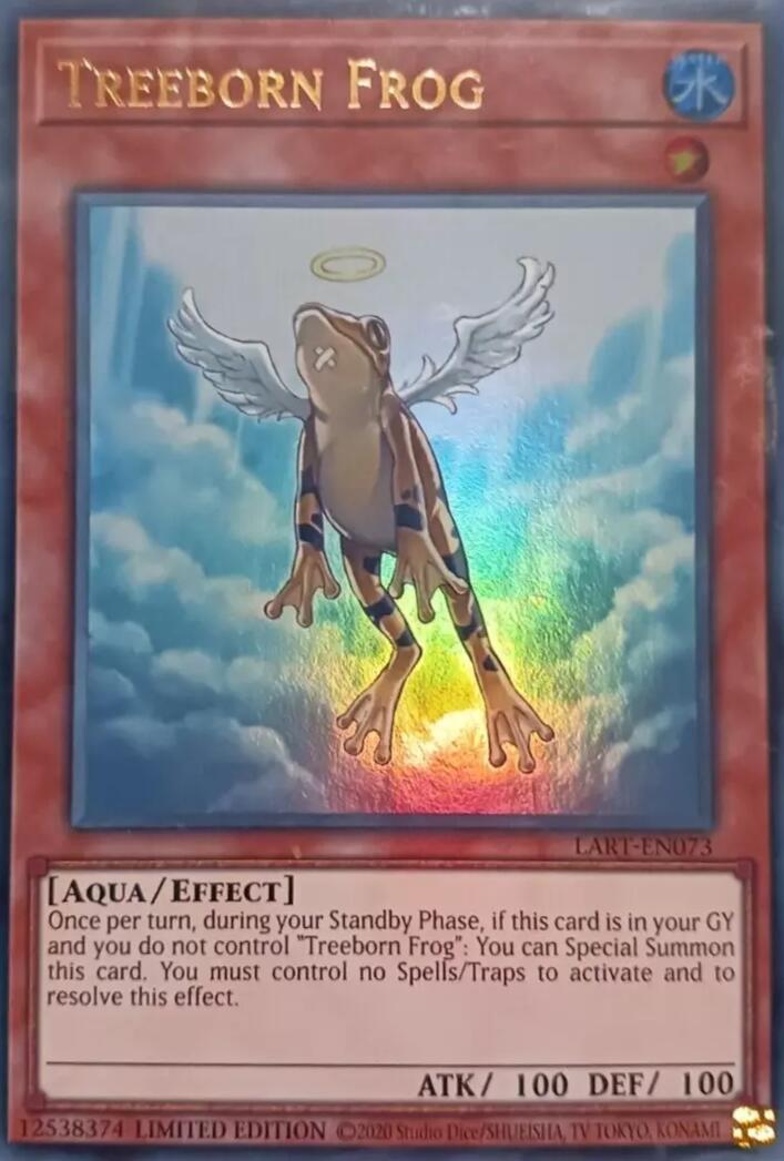 Treeborn Frog [LART-EN073] Ultra Rare | The Time Vault CA