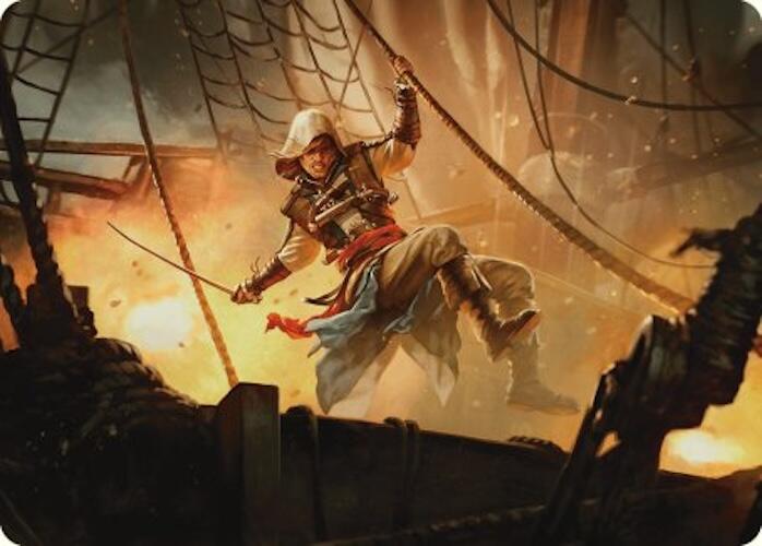 Edward Kenway Art Card [Assassin's Creed Art Series] | The Time Vault CA