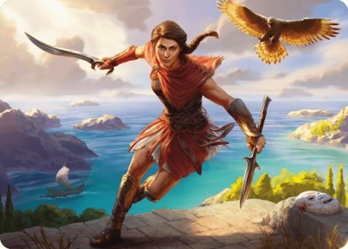 Kassandra, Eagle Bearer Art Card [Assassin's Creed Art Series] | The Time Vault CA