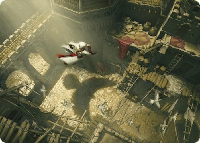 Rooftop Bypass Art Card [Assassin's Creed Art Series] | The Time Vault CA
