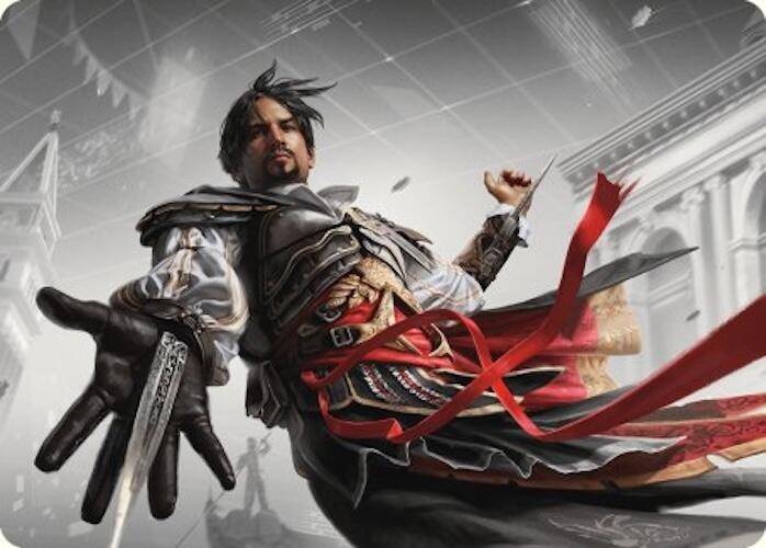 Ezio Auditore da Firenze Art Card [Assassin's Creed Art Series] | The Time Vault CA