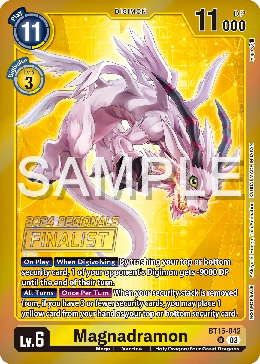 Magnadramon [BT15-042] (2024 Regionals Finalist) [Exceed Apocalypse] | The Time Vault CA