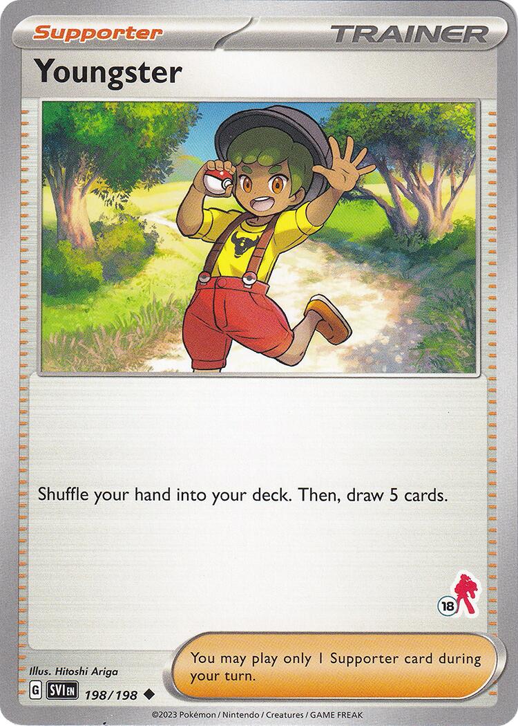 Youngster (198/198) (Armarouge Stamp #18) [Battle Academy 2024] | The Time Vault CA