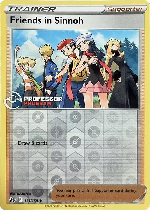 Friends in Sinnoh (131/159) (2023) [Professor Program Promos] | The Time Vault CA