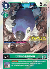 Drimogemon [P-143] (Store Tournament 2024 Jul. – Sep. Winner Pack) [Promotional Cards] | The Time Vault CA