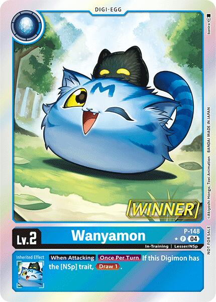 Wanyamon [P-148] (Store Tournament 2024 Jul. – Sep. Winner Pack) [Promotional Cards] | The Time Vault CA