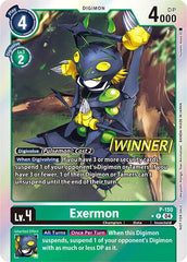 Exermon [P-150] (Store Tournament 2024 Jul. – Sep. Winner Pack) [Promotional Cards] | The Time Vault CA