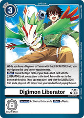 Digimon Liberator [P-151] (Store Tournament 2024 Jul. – Sep. Participation Pack) [Promotional Cards] | The Time Vault CA