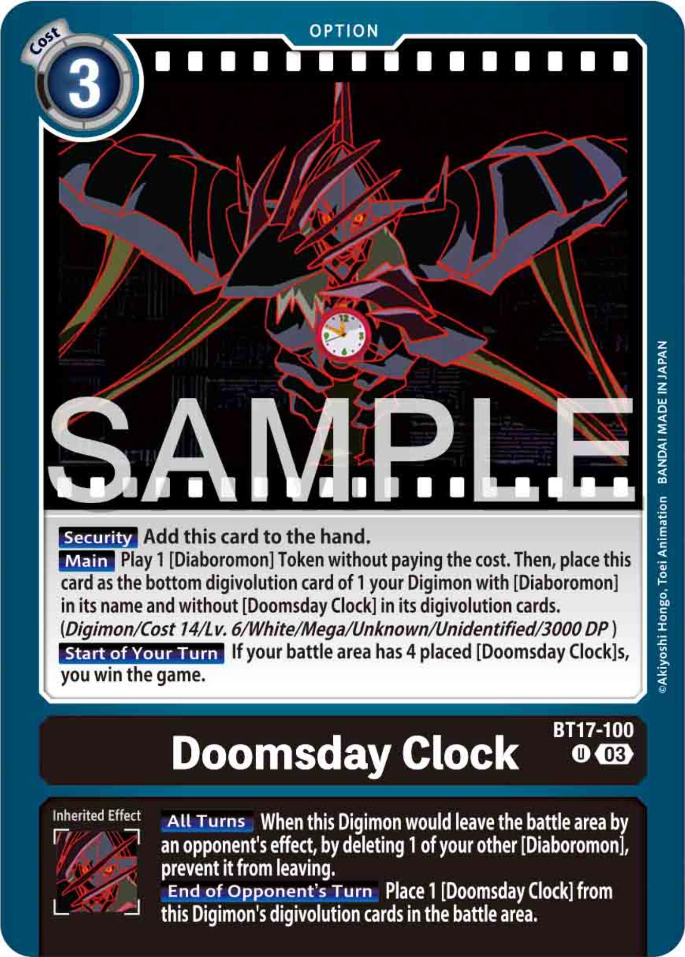 Doomsday Clock [BT17-100] [Secret Crisis] | The Time Vault CA
