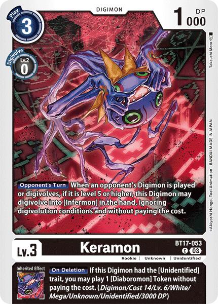 Keramon [BT17-053] [Secret Crisis] | The Time Vault CA