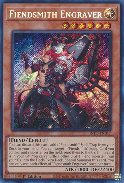 Fiendsmith Engraver [INFO-EN017] Secret Rare | The Time Vault CA