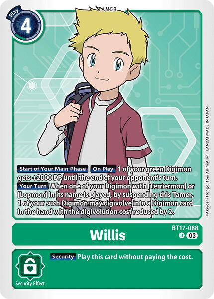 Willis [BT17-088] [Secret Crisis] | The Time Vault CA