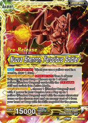 Four-Star Ball // Nuova Shenron, Ferocious Solider (BT25-099) [Legend of the Dragon Balls Prerelease Promos] | The Time Vault CA