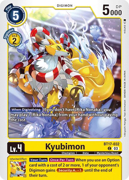 Kyubimon [BT17-032] [Secret Crisis] | The Time Vault CA