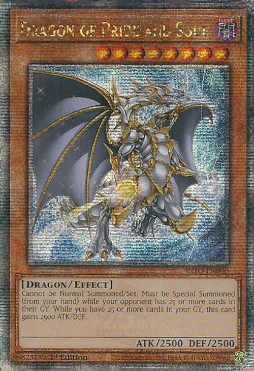 Dragon of Pride and Soul (Quarter Century Secret Rare) [INFO-EN000] Quarter Century Secret Rare | The Time Vault CA