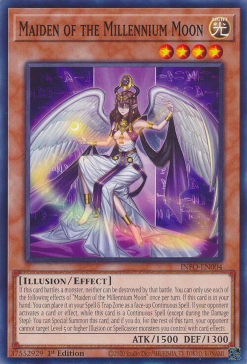 Maiden of the Millennium Moon [INFO-EN004] Common | The Time Vault CA