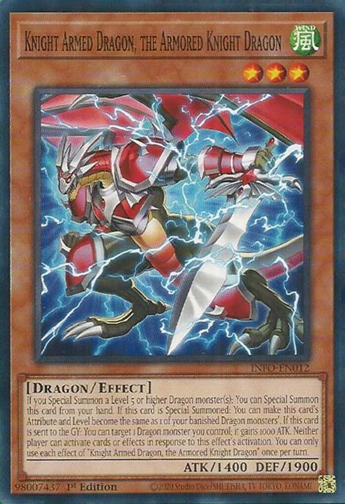 Knight Armed Dragon, the Armored Knight Dragon [INFO-EN012] Common | The Time Vault CA