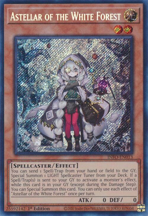 Astellar of the White Forest [INFO-EN013] Secret Rare | The Time Vault CA