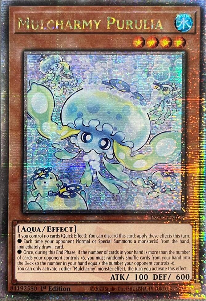 Mulcharmy Purulia (Quarter Century Secret Rare) [INFO-EN027] Quarter Century Secret Rare | The Time Vault CA