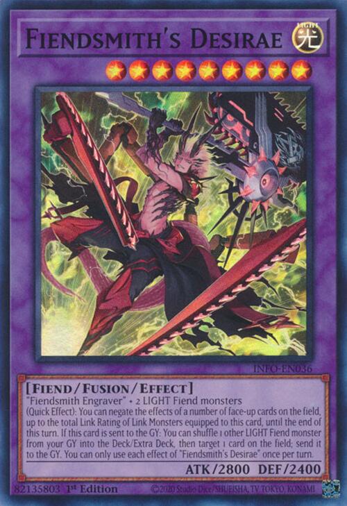 Fiendsmith's Desirae [INFO-EN036] Super Rare | The Time Vault CA