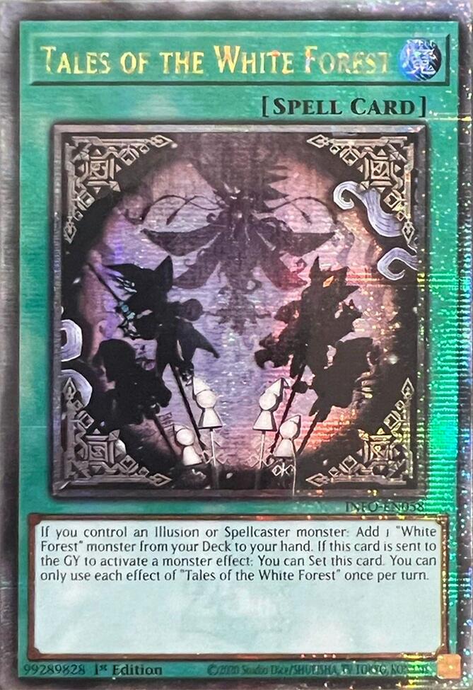 Tales of the White Forest (Quarter Century Secret Rare) [INFO-EN058] Quarter Century Secret Rare | The Time Vault CA