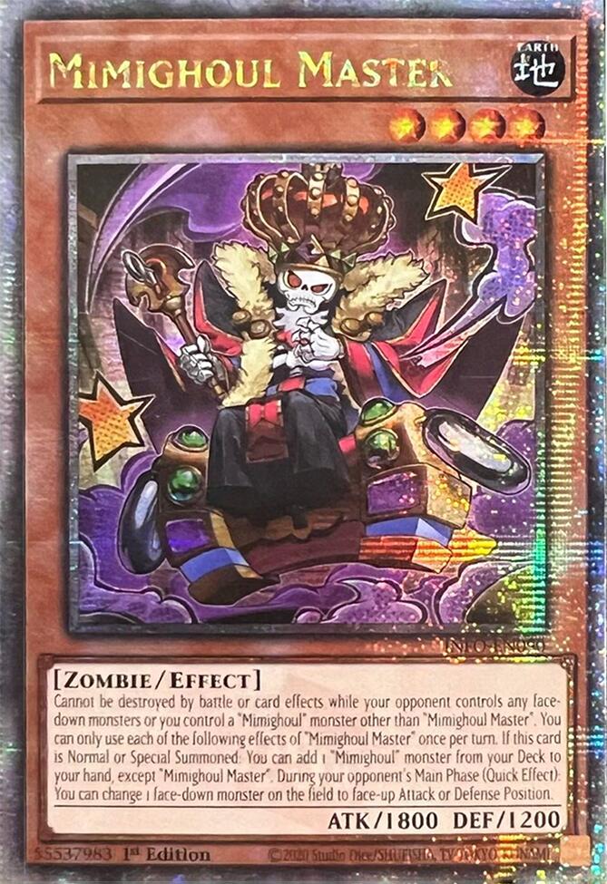 Mimighoul Master (Quarter Century Secret Rare) [INFO-EN090] Quarter Century Secret Rare | The Time Vault CA