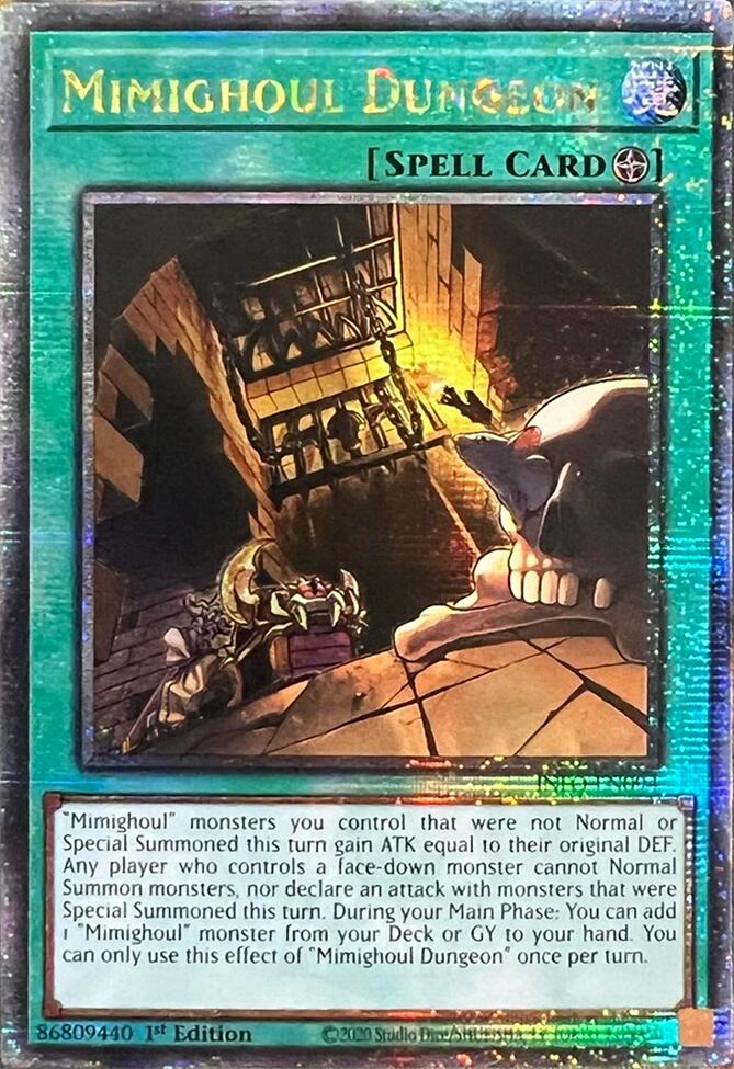 Mimighoul Dungeon (Quarter Century Secret Rare) [INFO-EN094] Quarter Century Secret Rare | The Time Vault CA